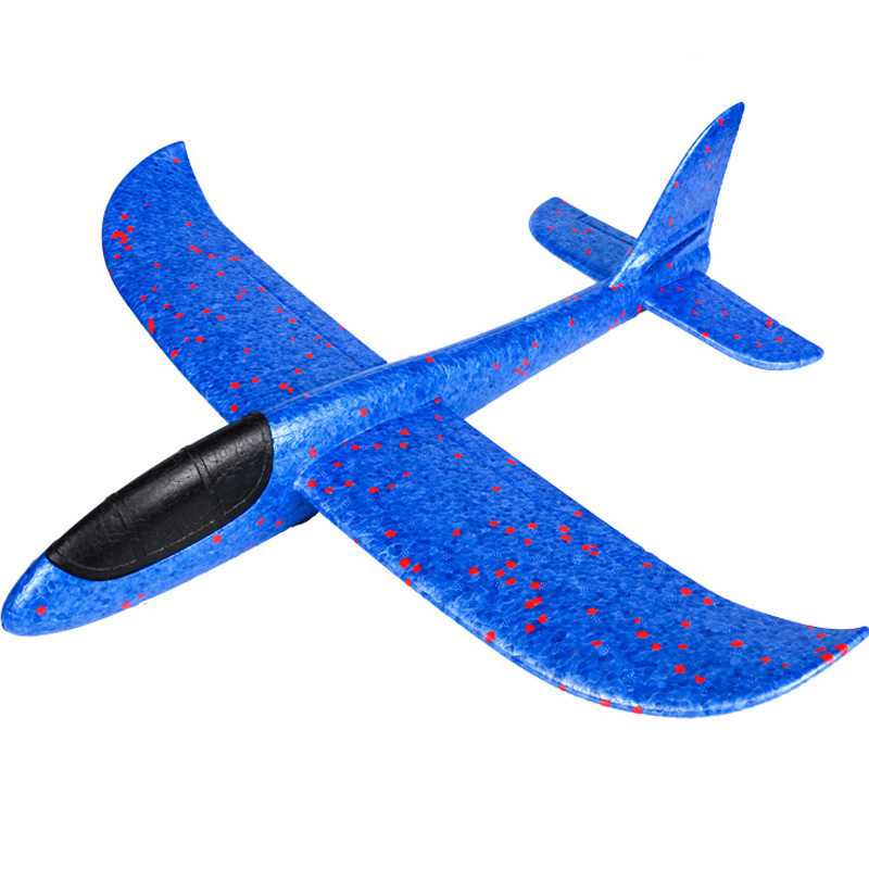 High quality Outdoor Throwing Plane Flying  Sports Games Children Funny Toys  foam Big Glider Airplane