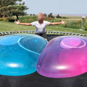 Water Ball Bubble Ball Toy 47'' for Adults Giant Inflatable Beach Soft Rubber Ball  for Outdoor Party