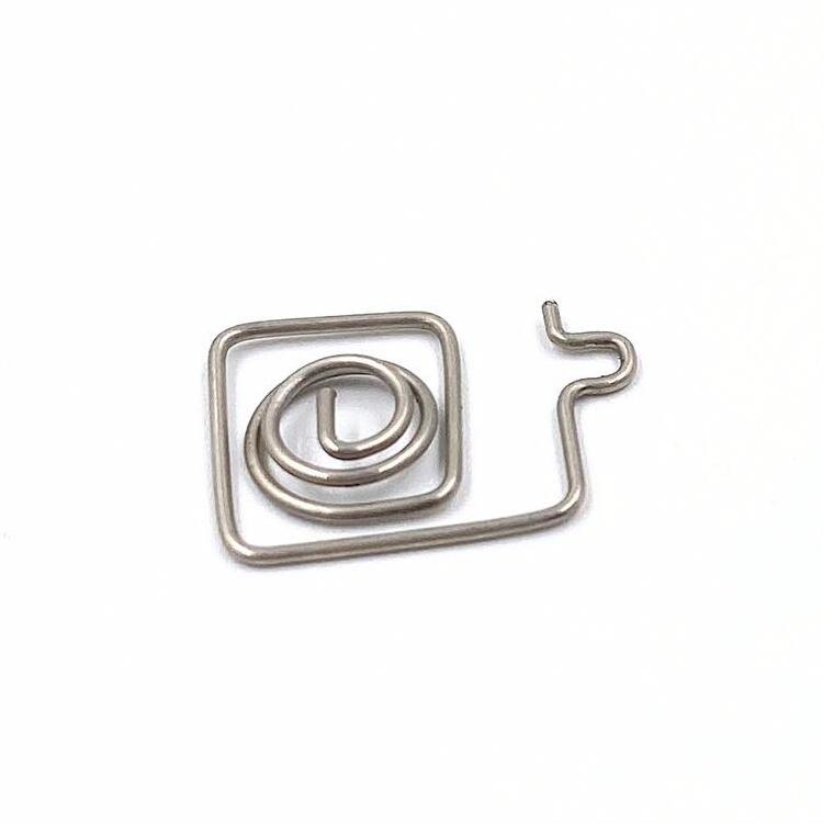 Copper with Nickel Plated Battery Contact Springs Coil Compression Spring Battery Terminal Connector Springs for Remote Control