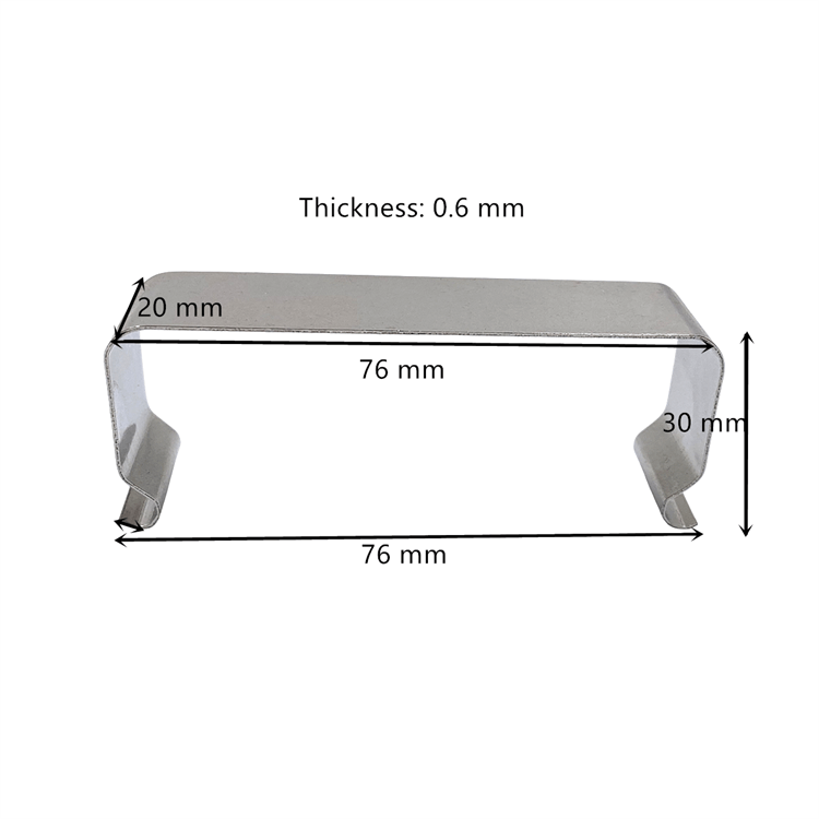 Manufacturer Custom Stainless Steel Flat Wire Spring Fastener Personalized Wire Formed Spring Holder Specialty Latch Assembly