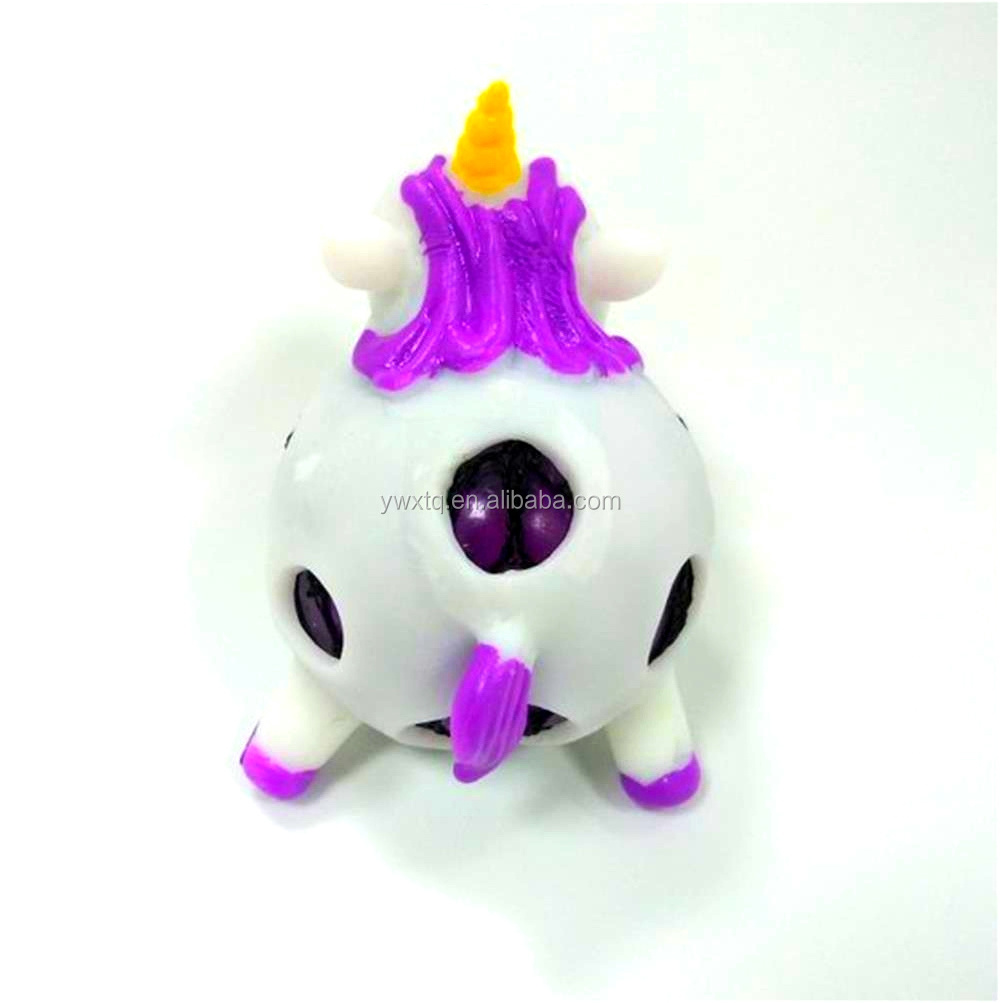 KEHUI  Children Hot Selling Wholesale Unicorn Toys Led Gel Beads With Squishy Toys