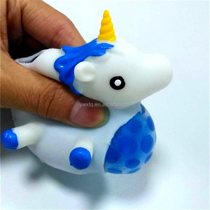 KEHUI  Children Hot Selling Wholesale Unicorn Toys Led Gel Beads With Squishy Toys