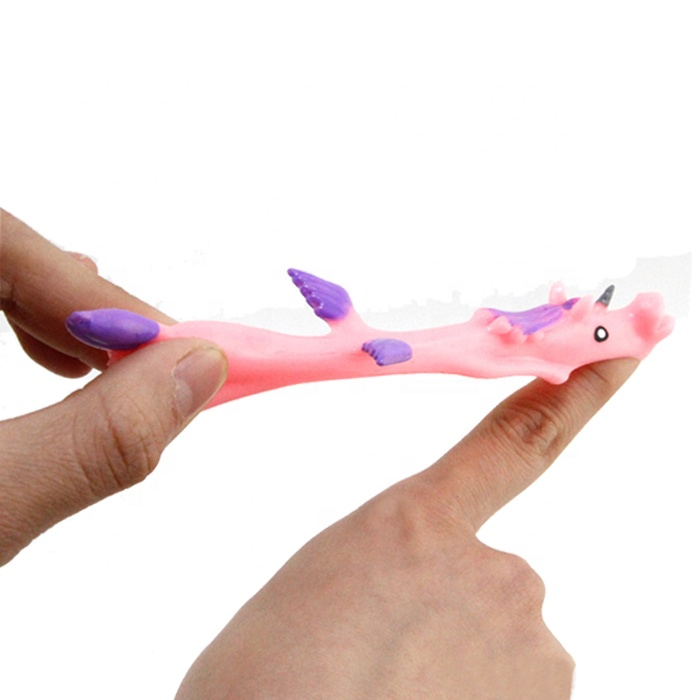 Hot Sale Creative TPR Soft Sticky Finger Stretchy Unicorn Flying Slingshot Capsule Toys for Children Other Classic Toys 20000pcs