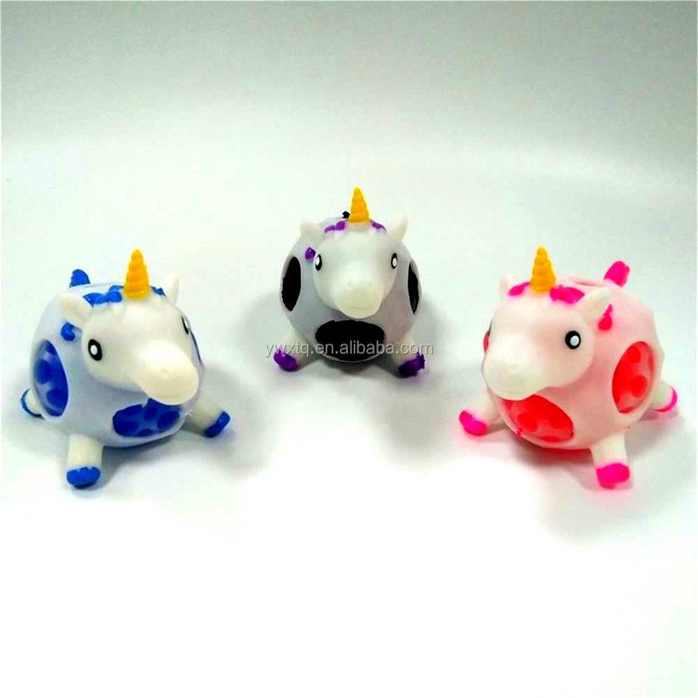 KEHUI  Children Hot Selling Wholesale Unicorn Toys Led Gel Beads With Squishy Toys