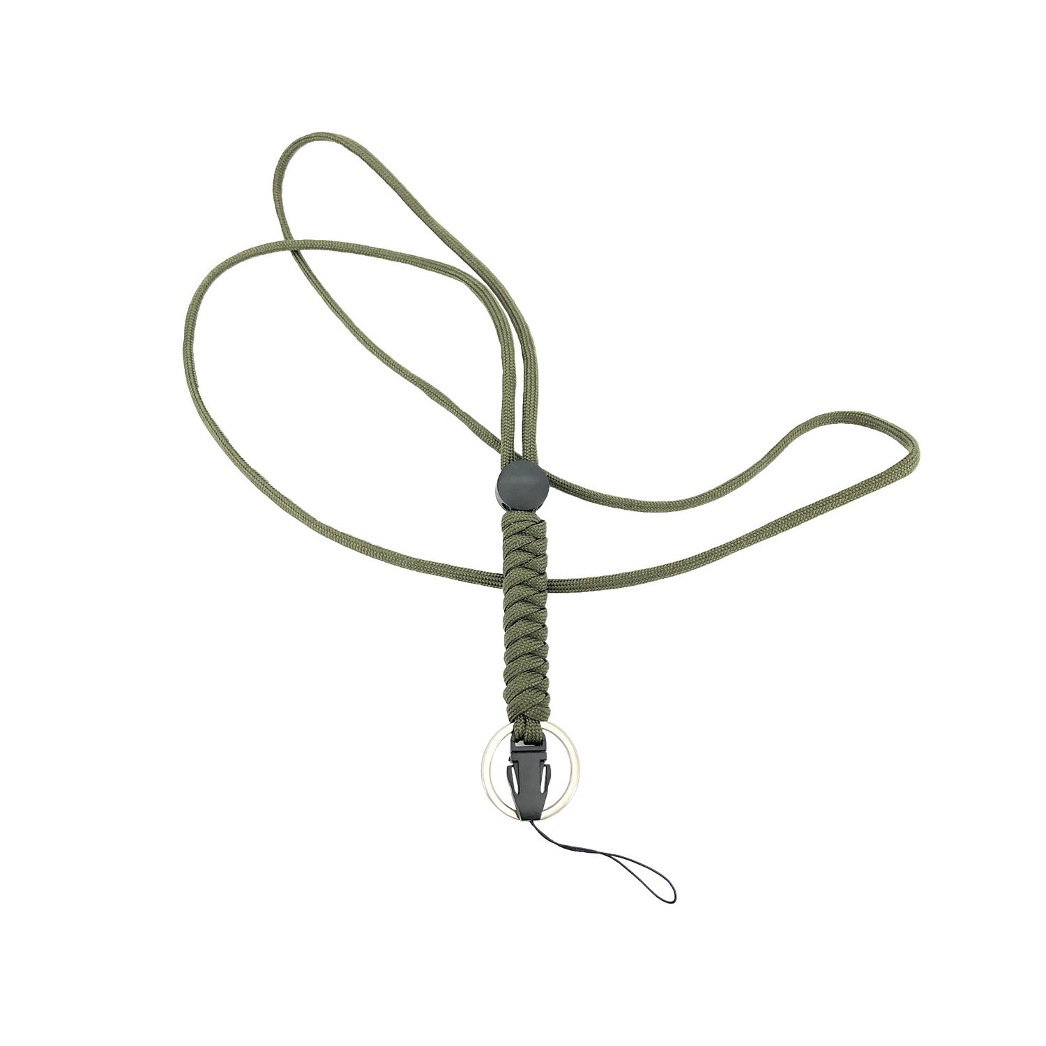 Wholesale Durable quick release paracord strap 550 paracord lanyard for camera and flashlight