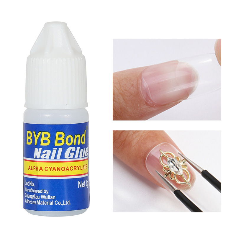 TSZS Nail Tip Glue Gel Customized Logo Acrylic 3g Mini Press on Nail Gel Glue Private Label 3G Long Lasting Nail Glue