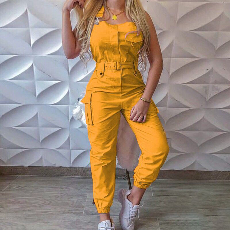 Women Clothing Fashion Summer Bodycon Jumpsuits Pants Girls' Winter Clothes One Piece Jumpsuits For Ladies