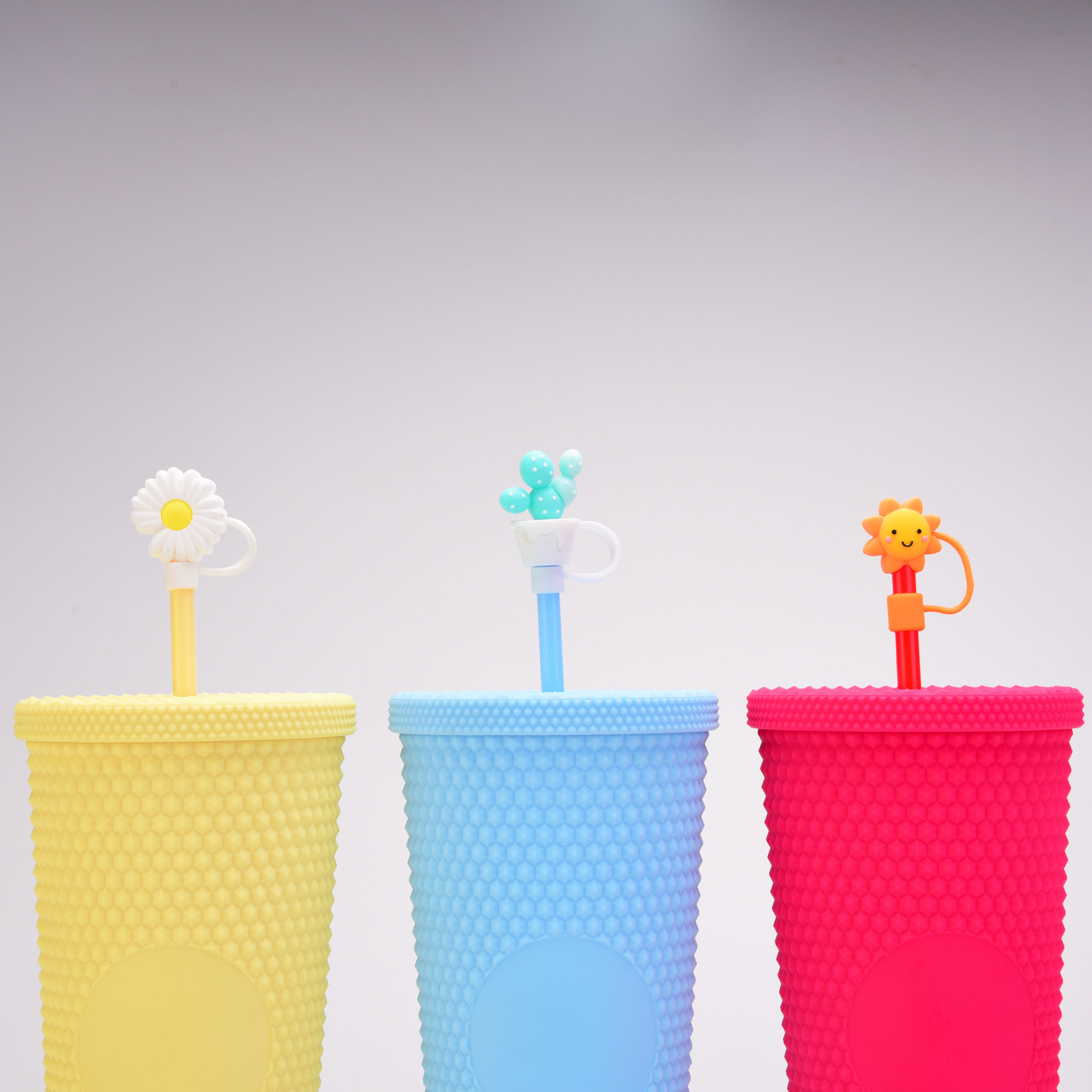 new design straw topper for decoration Durian cup straw cup accessories bow (not include cup) straw topper