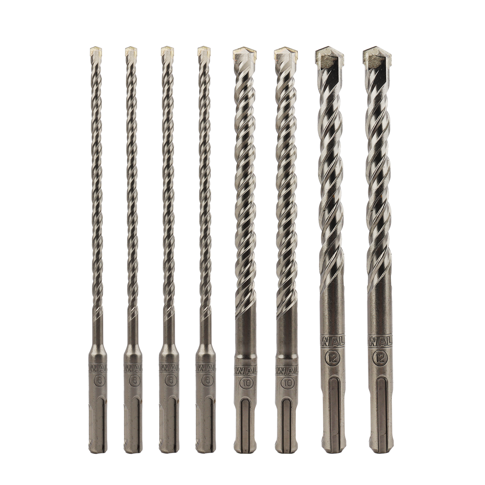 SDS plus Flat tip 6-12mm Concrete Drill Bit 160mm Length Shank Hammer Drills Bit For Concrete Drilling