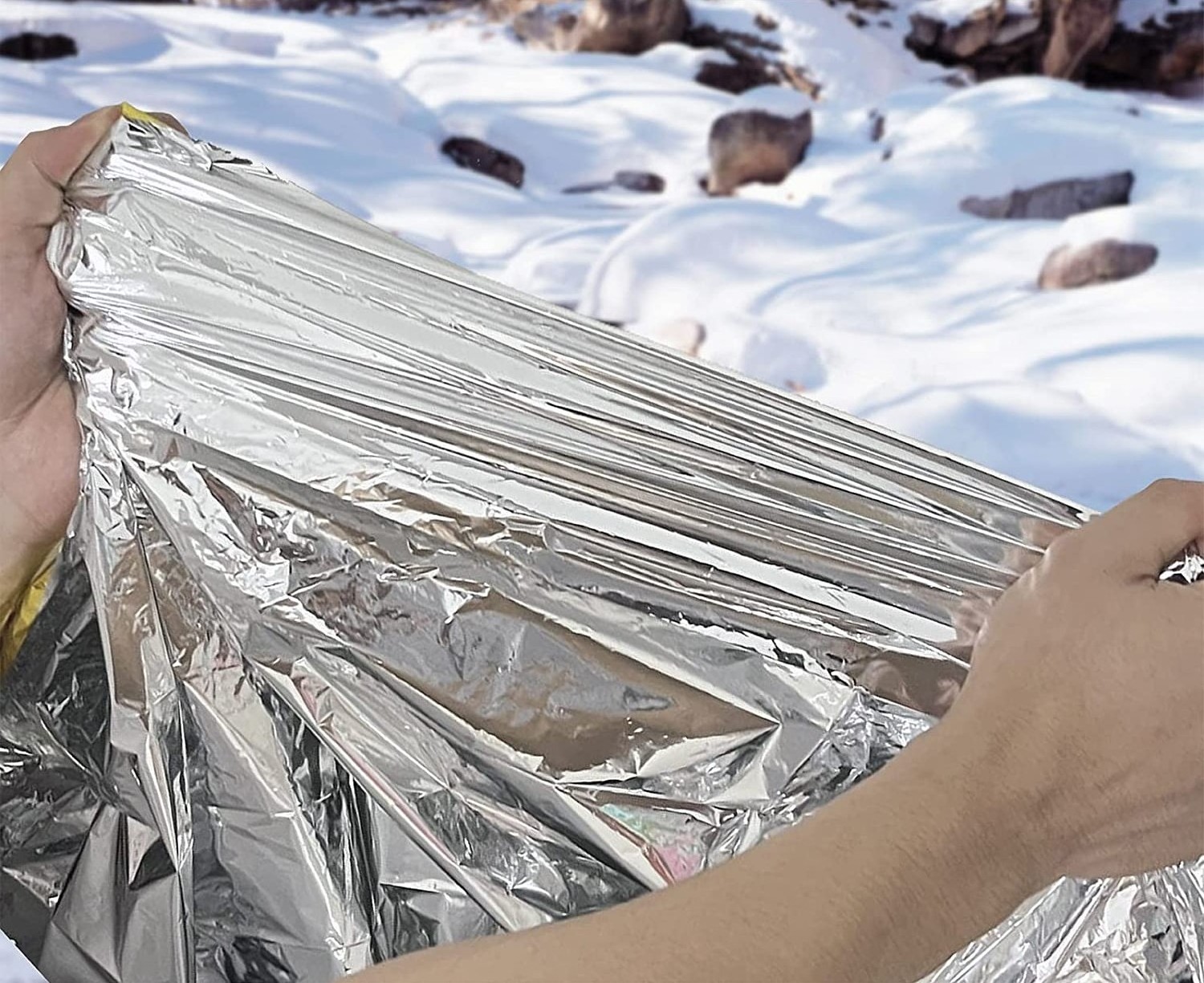 Firstime 160*210cm Survival Camping Emergency Mylar Blanket Outdoor Rescue Space Foil Survival Blanket Mylar Emergency Blanket