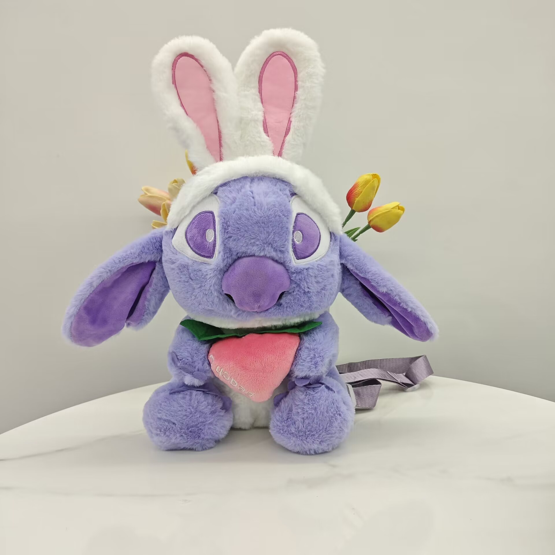 XUX Cartoon Plush Toy Rabbit Stitch Kuromi Backpack Shoulder cross-body bag Melody Stuffed Plush Toy Kids Companion Wholesale