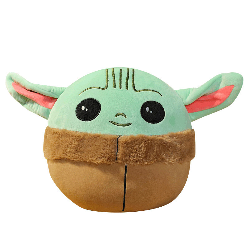 XUX 10cm/13cm/20cm/26cm Cartoon Yoda Baby Plush Toy Soft Smooth PP Cotton Anime Stuffed Plush Toy Festival Gift Pillow