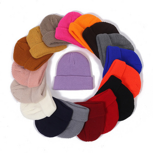 Hats Wholesale Caps Manufacturers Head Warmer Embroidered Winter Hat Beanie Hats Custom Logo Beanies