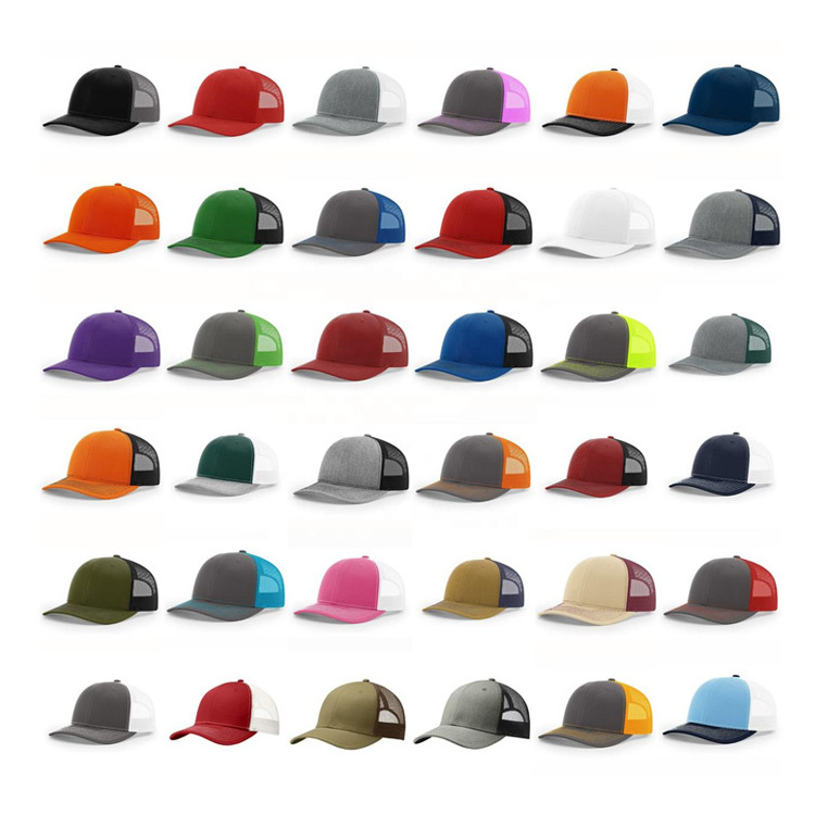 Hats Wholesale Caps Manufacturers Adjustable Custom Trucker Promotional Breathable Baseball Sports Caps