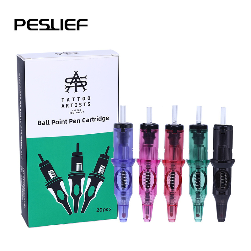 Newest Professional Tattoo Supplies Suitable Tattoo Body Art High Quality Tattoo Needle Cartridge  kwadron cartridge