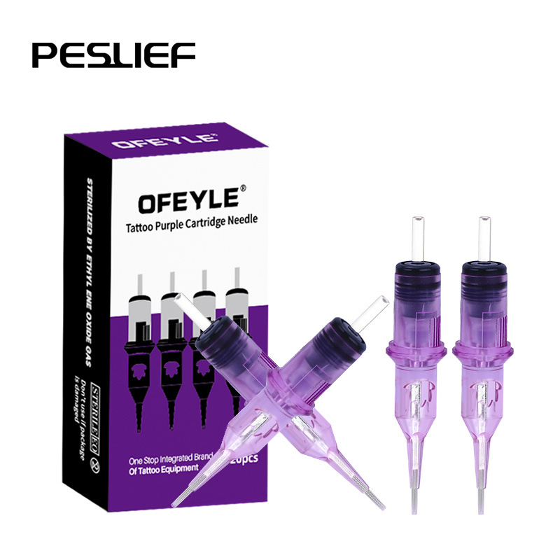 Newest Cartridge Tattoo Needles RL RS RM M1 Disposable Sterilized Tattoo Cartridge for Cartridge Machines Grips