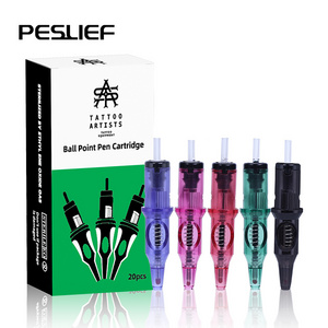 Professional Tattoo Pen Newest Design Ball Point Cartridge Tattoo Beginner Practice Tools Dotwork Ink Drawing Cartridge