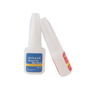 10 Ml Hdpe Super Glue Bottle With Brush Cap For Nail Polish Private Label Super Nontoxic Nail Glue For Nail Salons