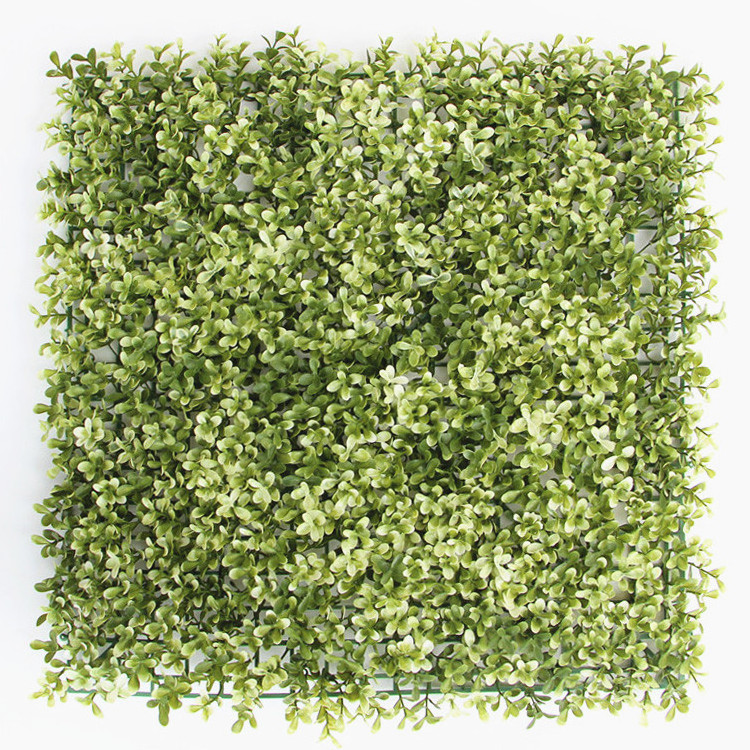 RSH Anti-UV Plastic High Quality Artificial Hedge Boxwood Panels Green Plant Vertical Garden Wall For Indoor Outdoor Decoration