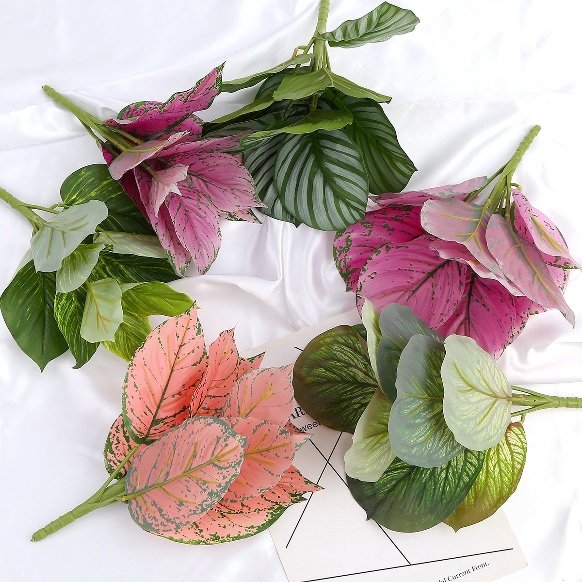 Manufacturer sales New Arrivals plant wall decoration leaves artificial plants & greenery