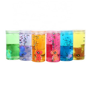 Wholesale Water Transparent Soft Toys Stretchy Relieve Clay for Slime Non Toxic Stress Slime