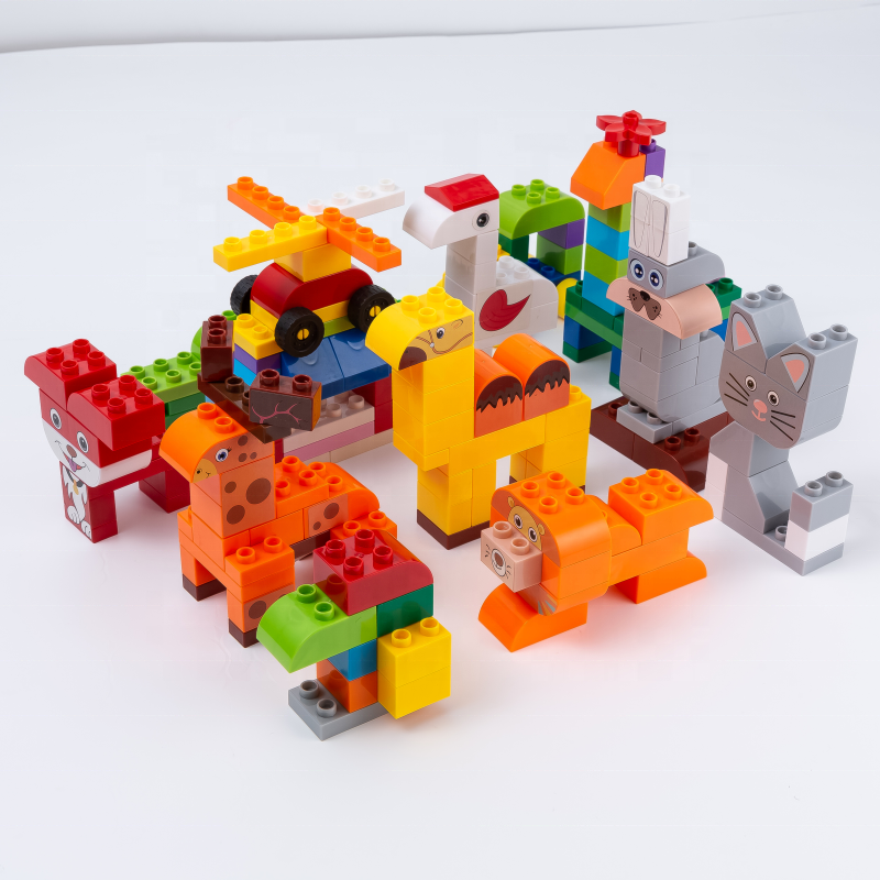 Wholesale plastic animal Toys Set Building Blocks Compatible Legoes Brick Educational Toy