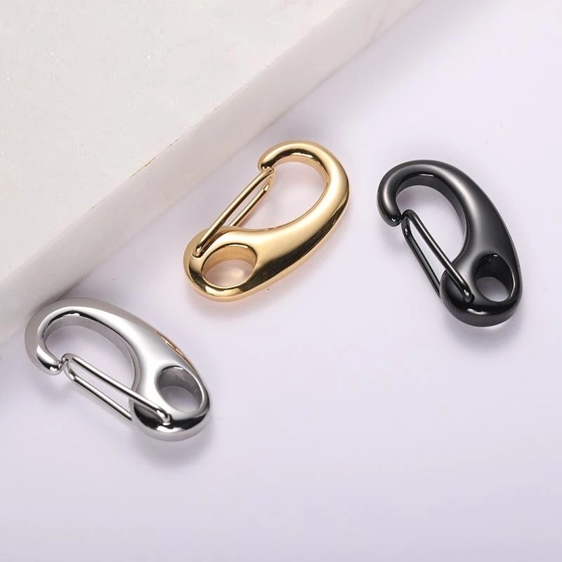 Stainless Steel Lobster Clasps Necklace Hooks Chains Connectors Bracelet Making DIY Jewelry Supplies Accessories