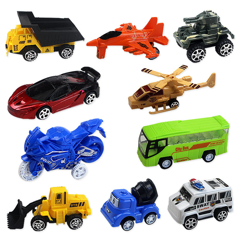 Vehicle Pull Back Car Boys Girl toy Plastic toys children's toys Kids baby fun Christmas new year's gift educational hot sales