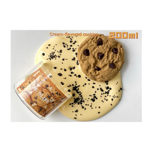 Dirty Cookies 200ml  Slime Fluffy Butter Slime Charms Scented DIY Slime Kit  Antistress Toy