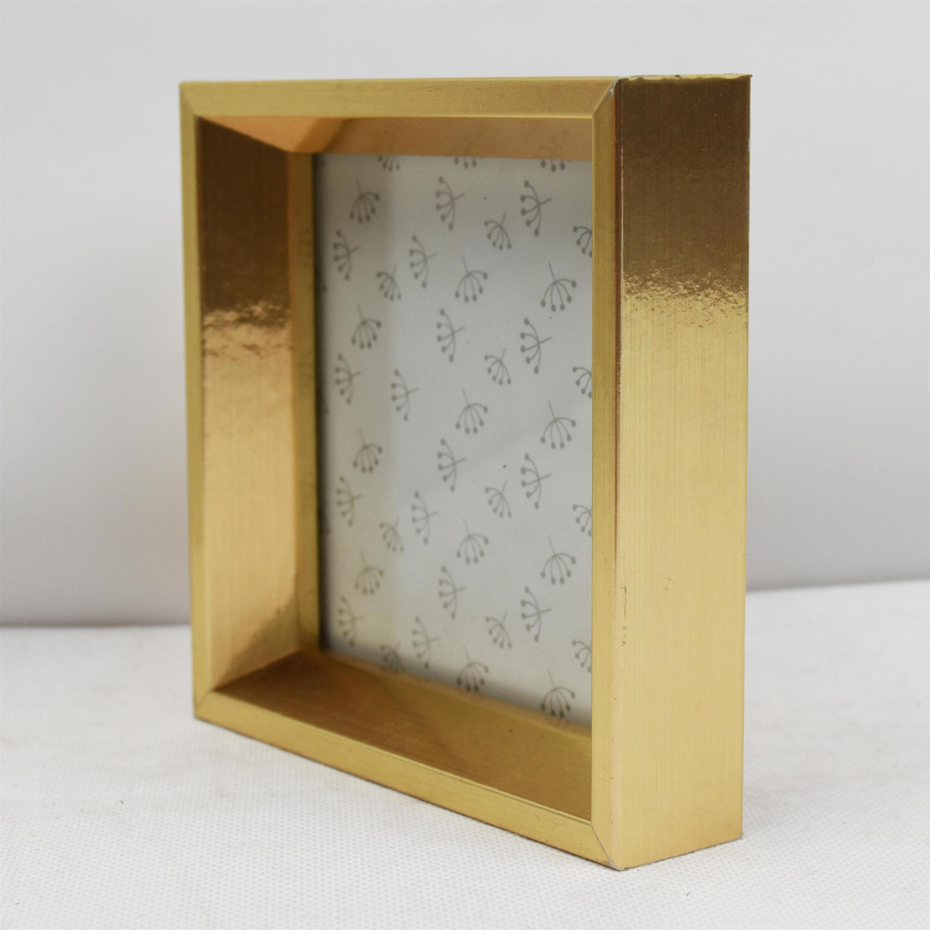 Wholesale Dvi Inputs Capacitive Custom Open Frame Gold 3d Deep Display Wooden 6x6 8x8 9x9 Shadow Box Photo Picture Frames