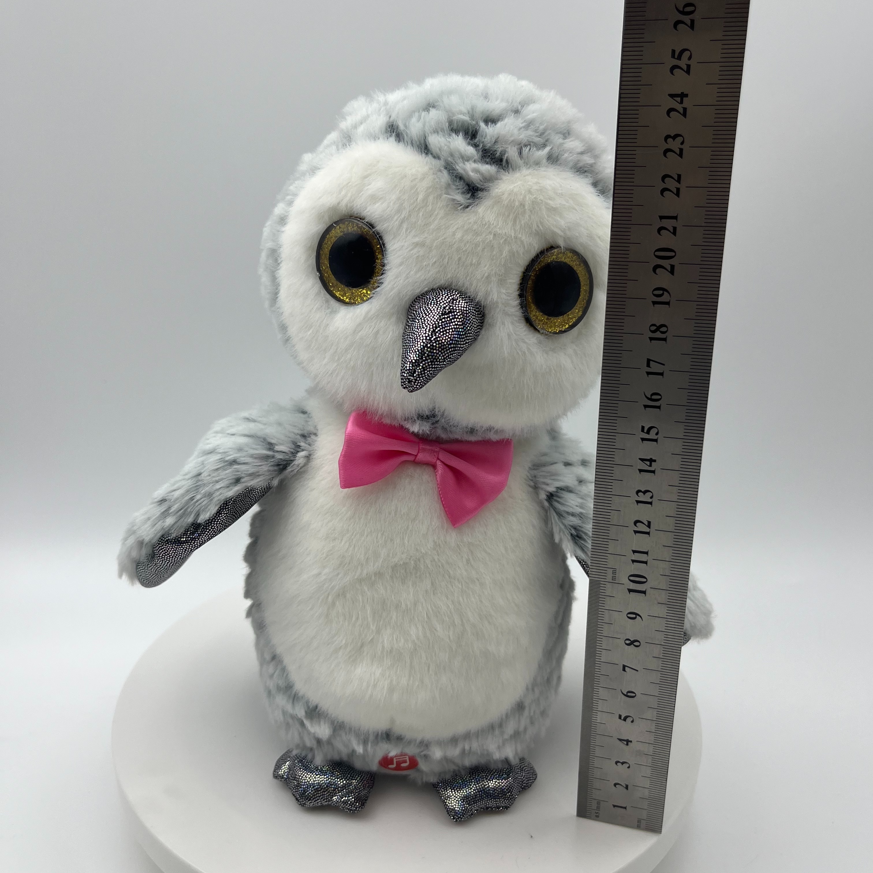 Internet red hot wings moving owl electronic plush toys can talk, sing and dance - new design