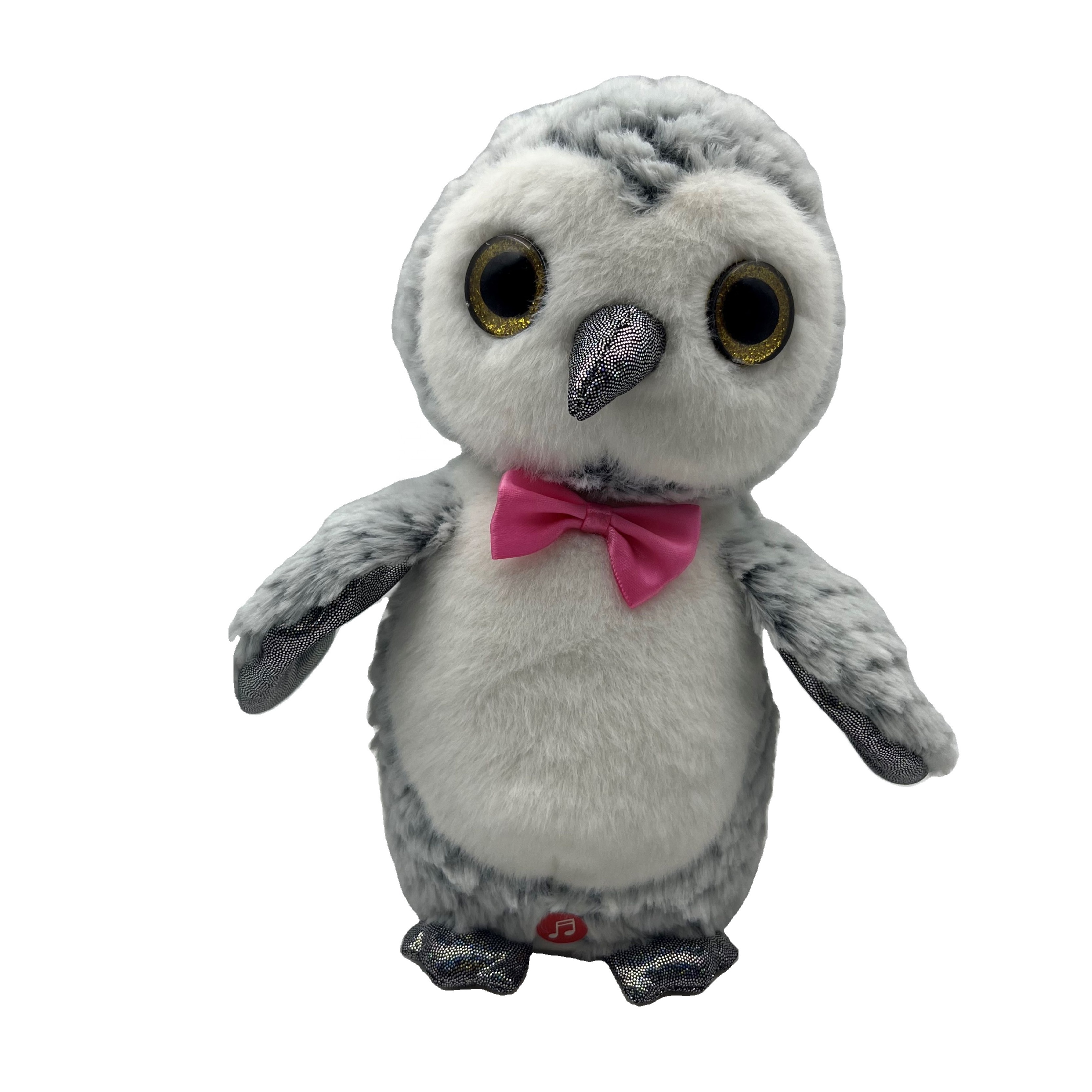 Internet red hot wings moving owl electronic plush toys can talk, sing and dance - new design