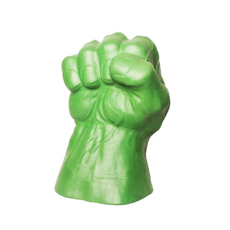 Manufacturers Customized PU Foam Palm Model Polyurethane Sponge Big Fist Finger Advertising Gifts Stress Ball