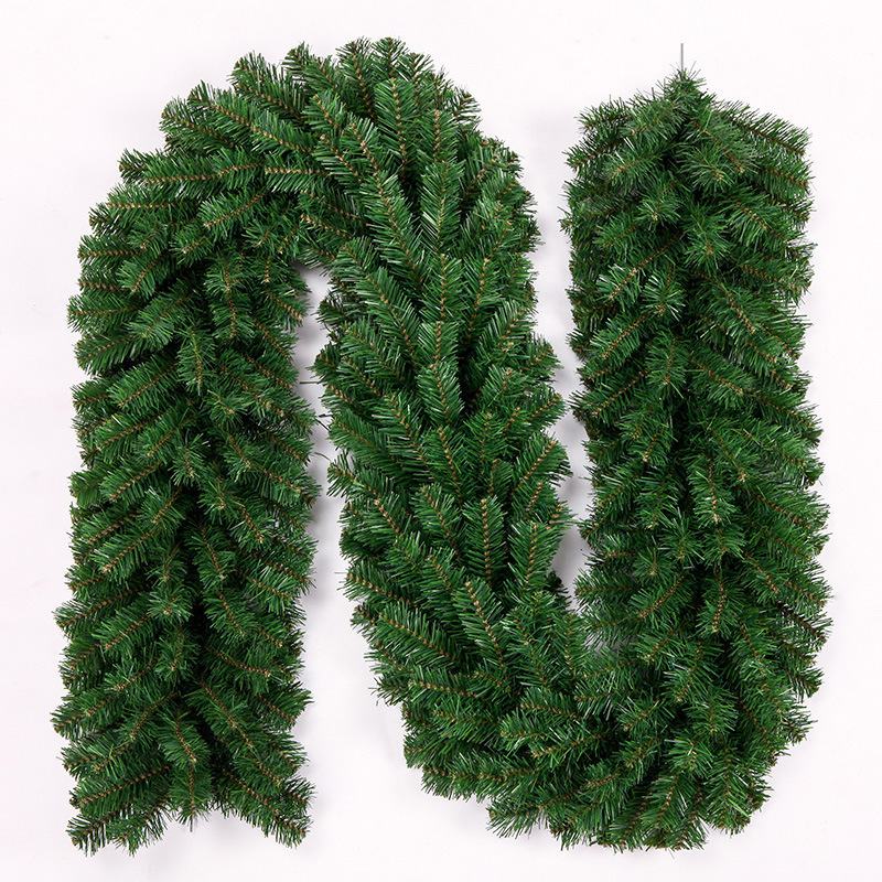 direct factory pine garland christmas green with lights party wall decorations for christmas decor