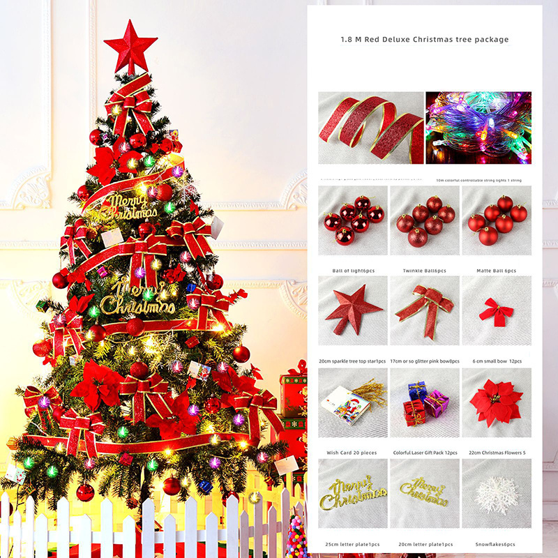 Large outdoor shopping mall at home 8ft christmas tree set burlap wire edge ribbon bows for christmas tree big christmas tree