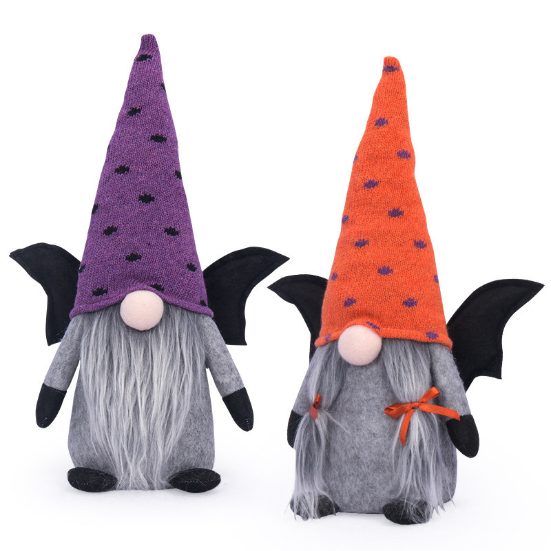 Faceless Rudolf Bat Doll Halloween Decorative Window Decoration Party Decorations for the Season