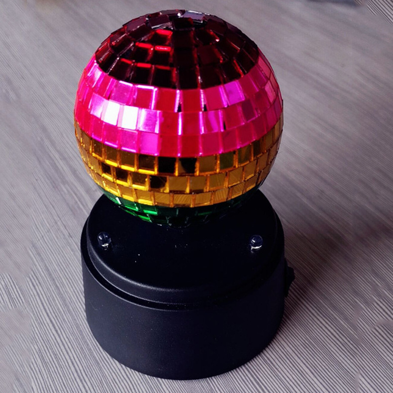 rotate DJ disco ball with led light led disco romantic crystal ball lamp stage light mini disco ball light