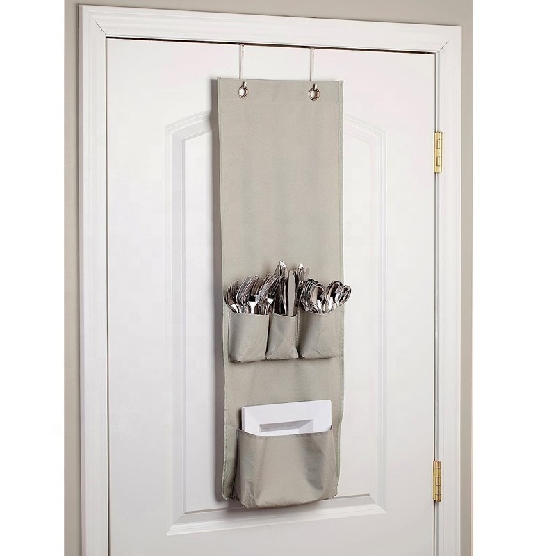 Over the Door Pantry Closet Organizer Dorm and office Over the Fridge Caddy Organizer Storage and Paper Goods Organizer