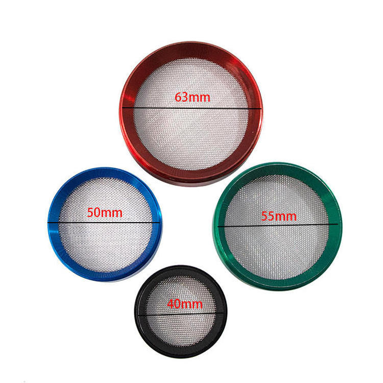 Wholesale Smoking Accessories Custom Logo High Quality Zinc Alloy 63Mm 50Mm  Electric Herb Grinder