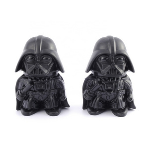 3 Layers Darth Vader Shape Grinder Smoke Crusher Grinder Tobacco Metal Customized Material Origin herb grinder