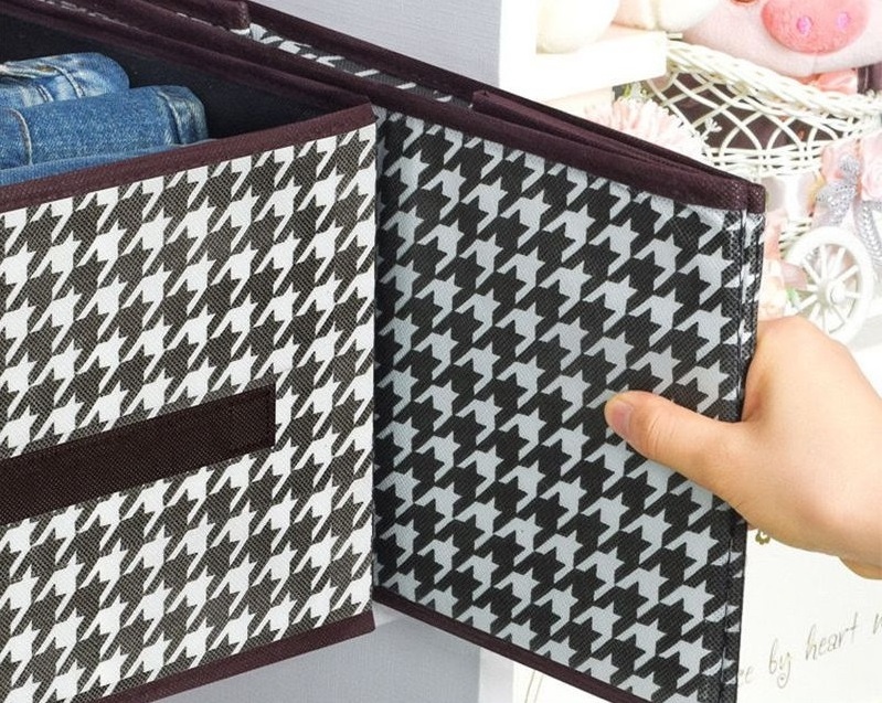 Hot Sale Clothing Organizer Closet Storage Washable Wardrobe Drawer Organizer For Clothes Jeans Underwear Storage Box