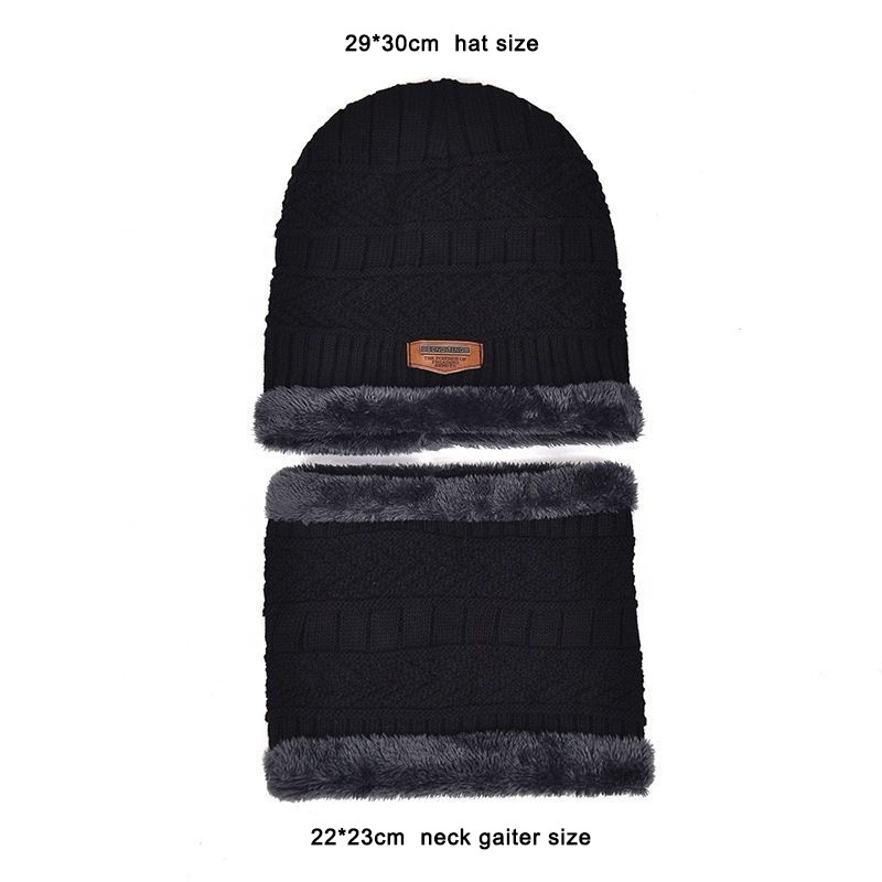 plain beanies warm ski fashion ear muff caps beanie unisex winter knitted hats for men