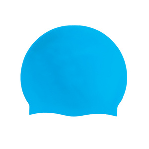 waterproof silicone high quality custom logo large college swimming cap wholesale swim cap for long hair