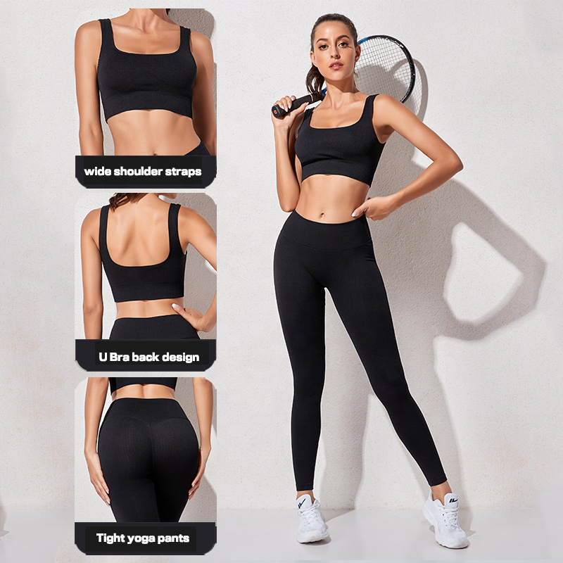 2023 summer  yoga set high quality sexy workout clothes short yoga wear leggings fitness women