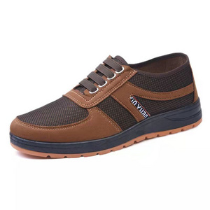 Work autumn non-slip wear-resistant work labor protection deodorant lightweight soft sole chef shoes