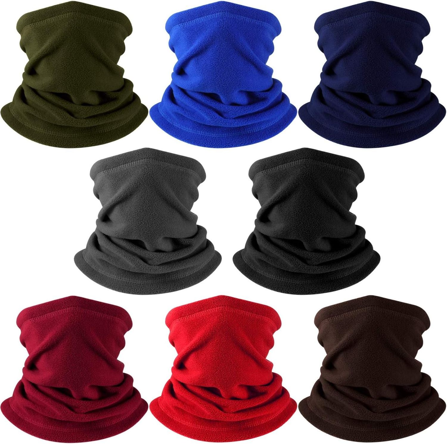 High Quality 100% Fleece Cycling Outdoor Winter hats Sports Wear Neck Cover Neck Warmer