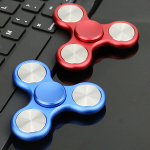 Colorful aluminum alloy hand fidget spinner metal fidget spinner for adults custom bulk fidget spinner