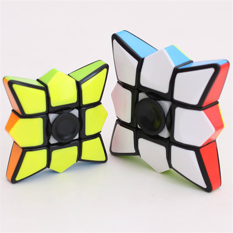 Fidget Spinner Cube 1x3x3 Floppy Cube Puzzle Spinner Anti-Anxiety Fidget Toys for Kids