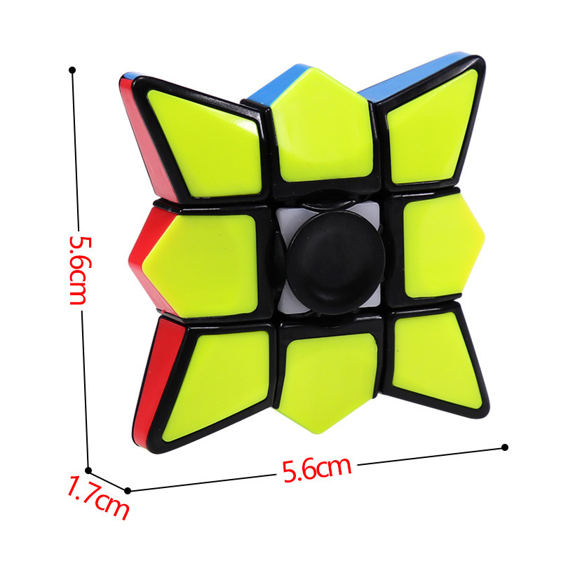 Fidget Spinner Cube 1x3x3 Floppy Cube Puzzle Spinner Anti-Anxiety Fidget Toys for Kids