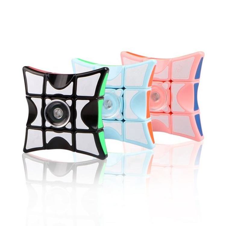 Fidget Spinner Cube 1x3x3 Floppy Cube Puzzle Spinner Anti-Anxiety Fidget Toys for Kids